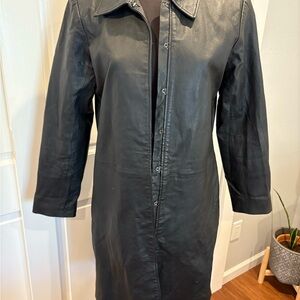 Newport News Vintage Leather Coat